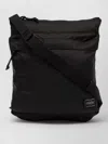 Porter Shoulder Bag Square Shape Zip Compartments