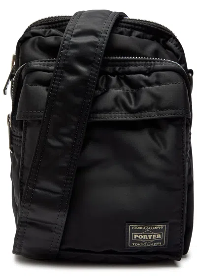 Porter Tanker Nylon Cross-body Bag In Black