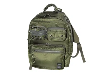 Pre-owned Porter X Toga Backpack In Khaki In Brown