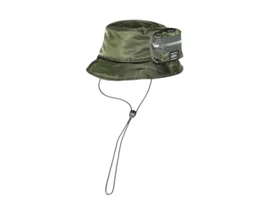 Pre-owned Porter X Toga Pouch Hat In Khaki In Brown