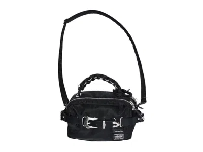 Pre-owned Porter X Toga Shoulder Hand Bag In Black