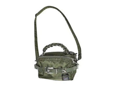 Pre-owned Porter X Toga Shoulder Hand Bag In Khaki In Brown