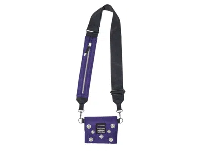 Pre-owned Porter X Toga Shoulder Wallet In Purple (toga Stores Exclusive)