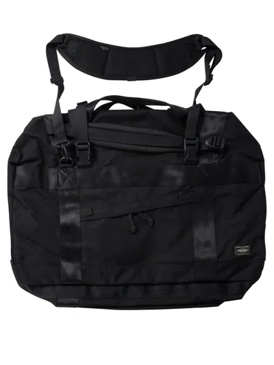 Porter Yoshida "3way" Duffle Bag In Black