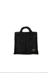 Porter-yoshida & Co Tanker Short Helmet Tote Bag In Black