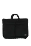 Porter-yoshida & Co Tanker Short Helmet Tote Bag In Black