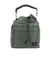 Porter-yoshida & Co Balloon Logo-patch Tote Bag In Black
