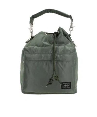 Porter-yoshida & Co Balloon Logo-patch Tote Bag In Black