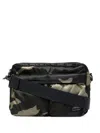 Porter-yoshida & Co Camouflage-print Crossbody Bag In 绿色