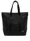 Porter-yoshida & Co Canvas Tote Bag In Black