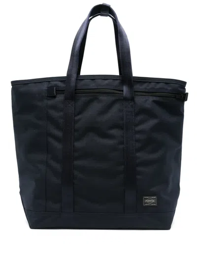 Porter-yoshida & Co Canvas Tote Bag In Blue