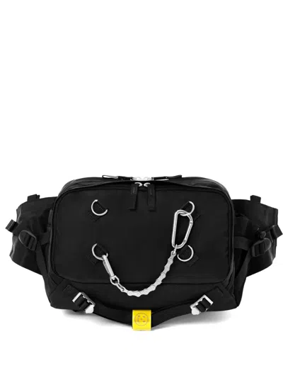 Porter-yoshida & Co Chain-detail Shoulder Bag In Black