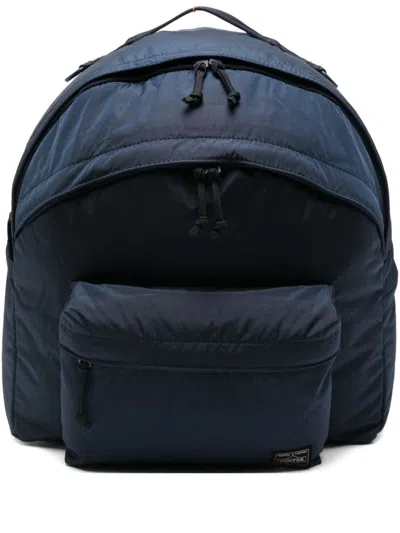 Porter-yoshida & Co . Double Pack Daypack Small Backpack In Blue