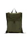 Porter-yoshida & Co Flap-pocket Backpack In Green