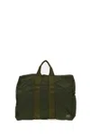 Porter-yoshida & Co Flex 2way Duffle Bag In Green