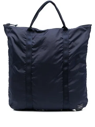 Porter-yoshida & Co . Flex 2way Nylon Tote Bag In Blue