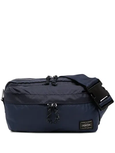 Porter-yoshida & Co Force 2way Messenger Bag In Blue