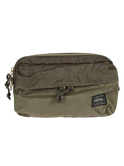 Porter-yoshida & Co . Force 2way Nylon Beltbag In Green