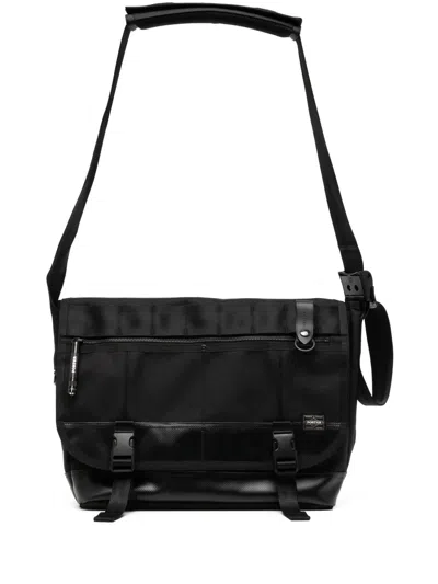 Porter-yoshida & Co Heat Messenger Bag In 黑色