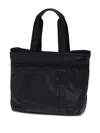 Porter-yoshida & Co Leather Top-handles Tote Bag In Black