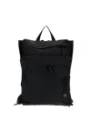 Porter-yoshida & Co Logo-patch Backpack In Black
