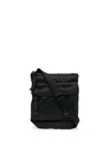 Porter-yoshida & Co Logo-patch Messenger Bag In Black