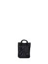 Porter-yoshida & Co Mini Black Nylon Bag In Blue