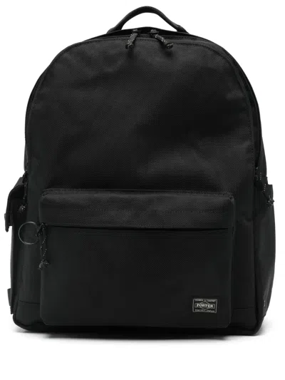 Porter-yoshida & Co Multiple-pockets Backpack In Black