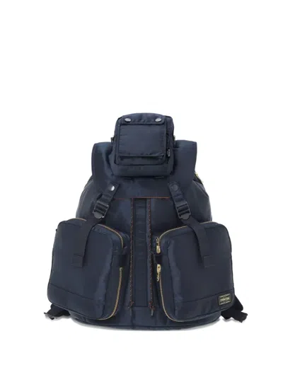 Porter-yoshida & Co Tanker Rucksack In Blue