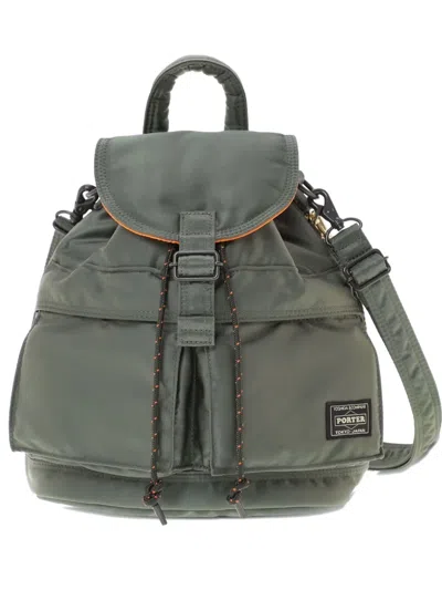 Porter-yoshida & Co Tanker Backpack In Green