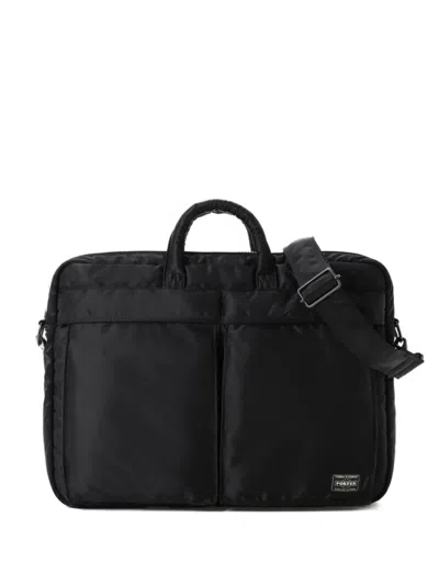 Porter-yoshida & Co Tanker Laptop Bag In Black