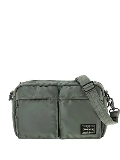 Porter-yoshida & Co Tanker Sling Shouder Bag In Green