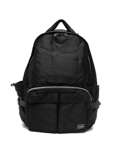 Porter-yoshida & Co Tanker Zip Backpack In Black