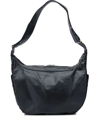 Porter-yoshida & Co Zipped Shoulder Bag In Black