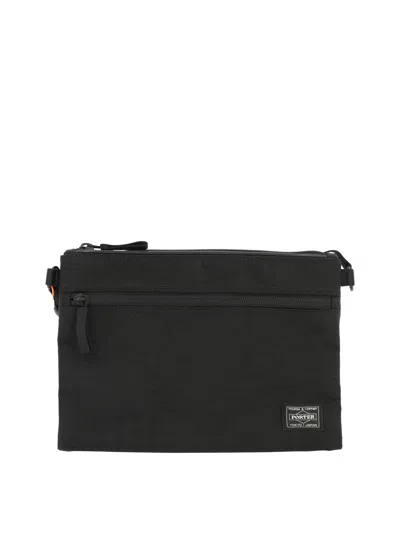 PORTER YOSHIDA PORTER YOSHIDA BLACK NYLON CROSSBODY BAG