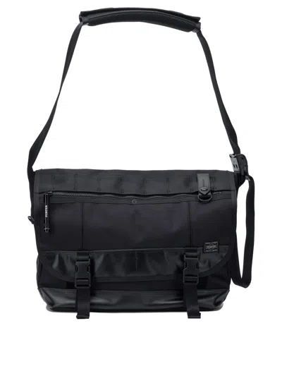 PORTER YOSHIDA PORTER YOSHIDA BLACK NYLON CROSSBODY BAG