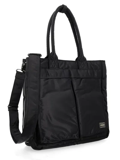 Porter Yoshida Black Nylon Handbag