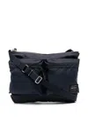 Porter Yoshida Blue Nylon Shoulder Bag In Blue
