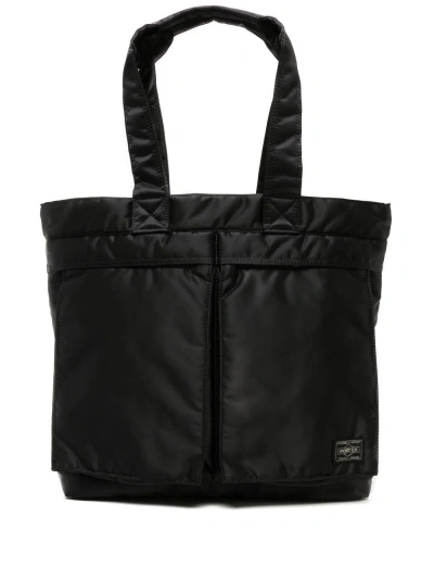 Porter-yoshida & Co Black Tanker Nylon Tote Bag