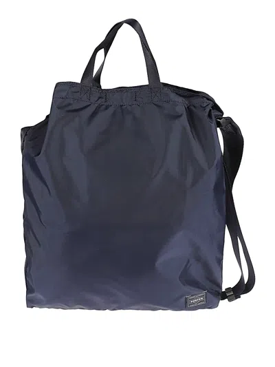 Porter-yoshida & Co Flex 2 Way Shoulder Bag In Blue