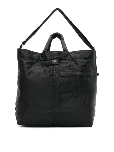 Porter-yoshida & Co Large Mile 2way Tote Bag In Black