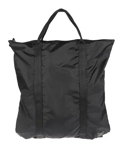 Porter-yoshida & Co Flex 2 Way Tote Bag In Black