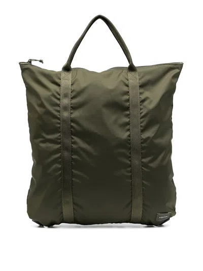 Porter-yoshida & Co Tech Fabric Tote In Green