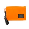 Porter-yoshida & Co Capsule Wallet In Orange In Arancione