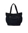 Porter-yoshida & Co Crag Panelled Tote Bag In Black