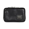 Porter-yoshida & Co Free Style Coin Holder In Black In Nero