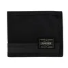 Porter-yoshida & Co Heat Nylon Wallet In Black In Nero