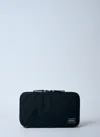 Porter-yoshida & Co Hybrid Travel Pouch In Black