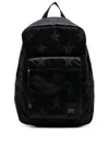 Porter-yoshida & Co Logo-patch Backpack In Blue