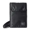 Porter-yoshida & Co Logo Travel Bag In Black